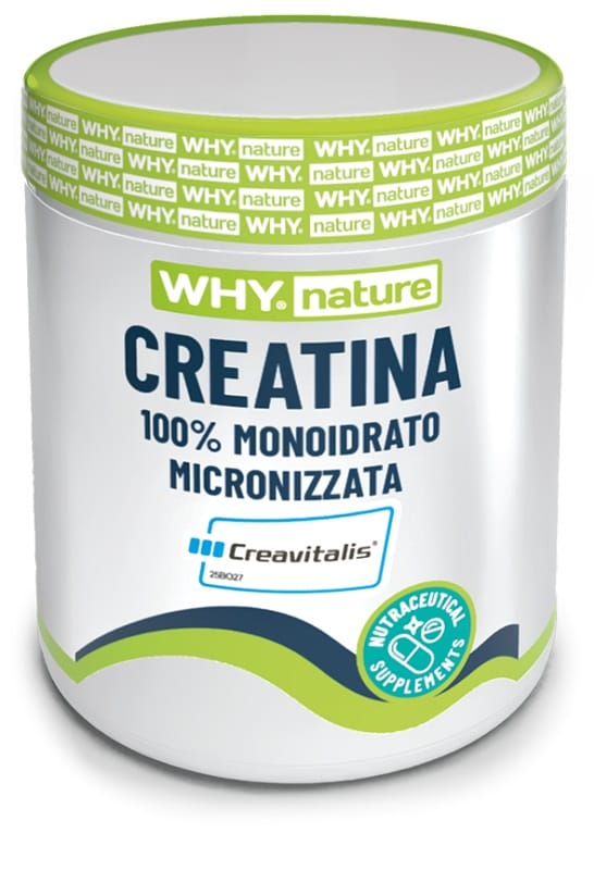 WHYSPORT CREATINA 100% MONOIDRATO MICRONIZZATA 200 G NEUTRO