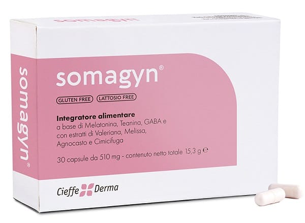SOMAGYN 30 CAPSULE 510 MG SENZA GLUTINE SENZA LATTOSIO