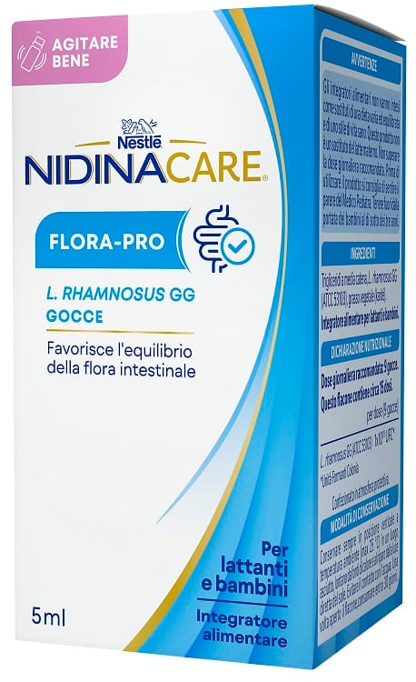 NIDINACARE FLORA-PRO 5 ML SENZA GLUTINE