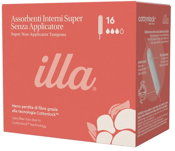 ILLA ASSORBENTI INTERNI SUPER 16 PEZZI