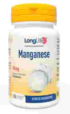 LONGLIFE MANGANESE 10 MG 100 COMPRESSE RIVESTITE SENZA GLUTINE