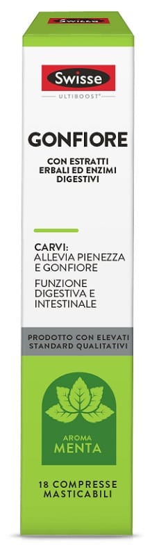 Swisse Gonfiore 18 Compresse Masticabili