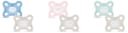 MAM SUCCHIETTO COMFORT 0-3 MESI SILICONE 2 PEZZI
