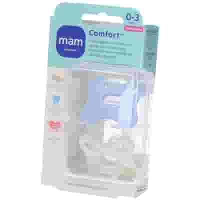 MAM SUCCHIETTO COMFORT 0-3 MESI SILICONE 2 PEZZI