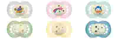 MAM SUCCHIETTO ORIGINAL NIGHT 6+ MESI SILICONE 2 PEZZI