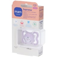 MAM SUCCHIETTO SUPREME 2-6 MESI SILICONE 1 PEZZO