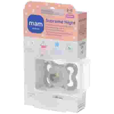 MAM SUCCHIETTO SUPREME NIGHT 2-6 MESI SILICONE 1 PEZZO