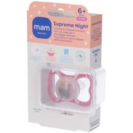 MAM SUCCHIETTO SUPREME NIGHT 6+ MESI SILICONE 1 PEZZO