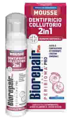 BIOREPAIR PLUS MOUSSE DENTIFRICIO COLLUTORIO 2 IN 1 GENGIVE 80 ML