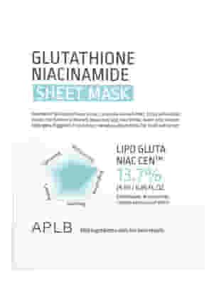 APLB GLUTATIONE NIACINAMIDE SHEET MASK 25ML