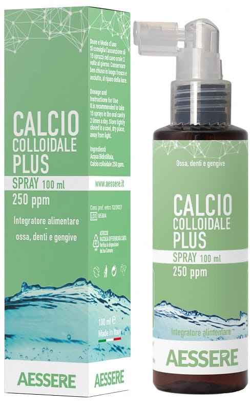 CALCIO COLLOIDALE PLUS SPRAY 250PPM 100 ML