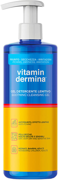 VITAMINDERMINA GEL DETERGENTE LENITIVO 500 ML PREZZO SPECIALE