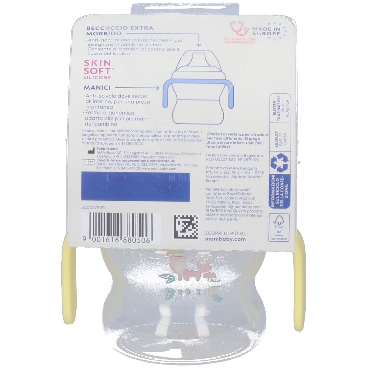 MAM STARTER CUP 150 ML SOFT