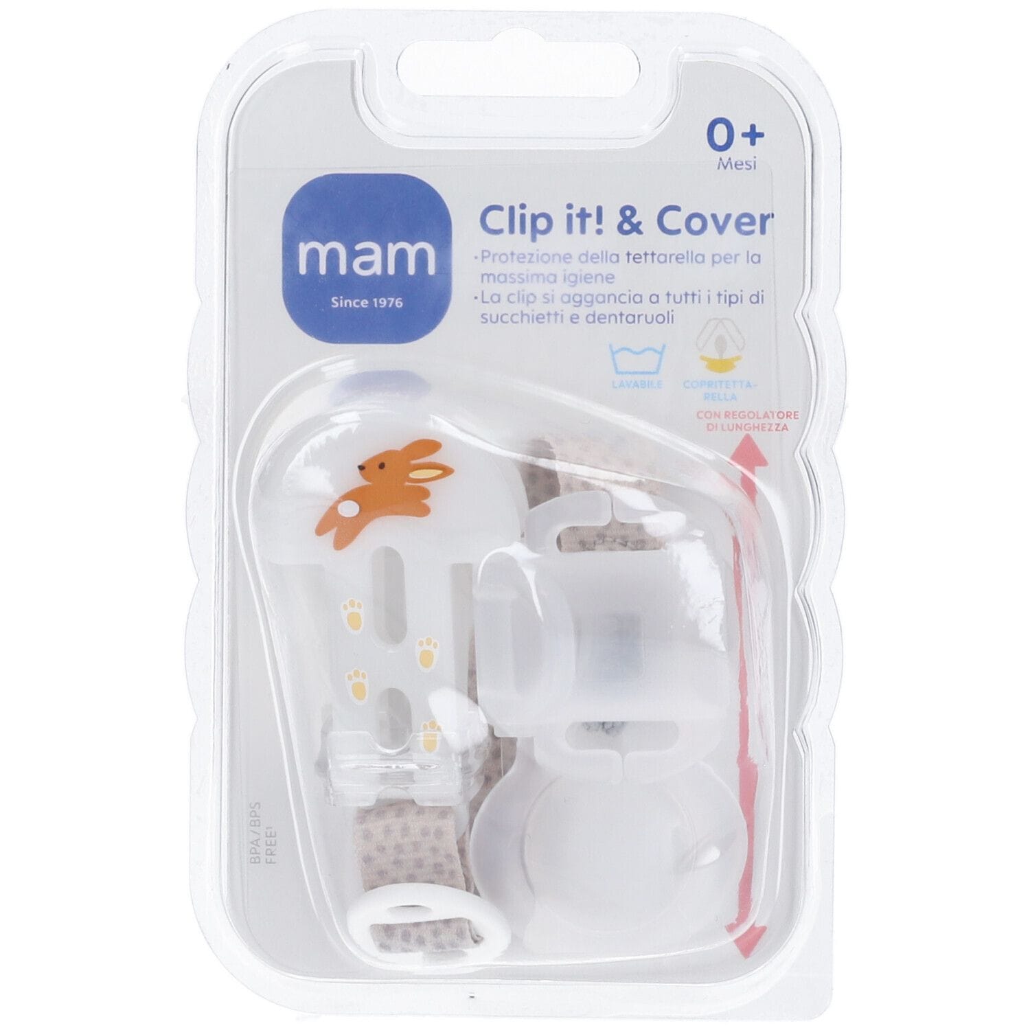 MAM CLIP & COVER