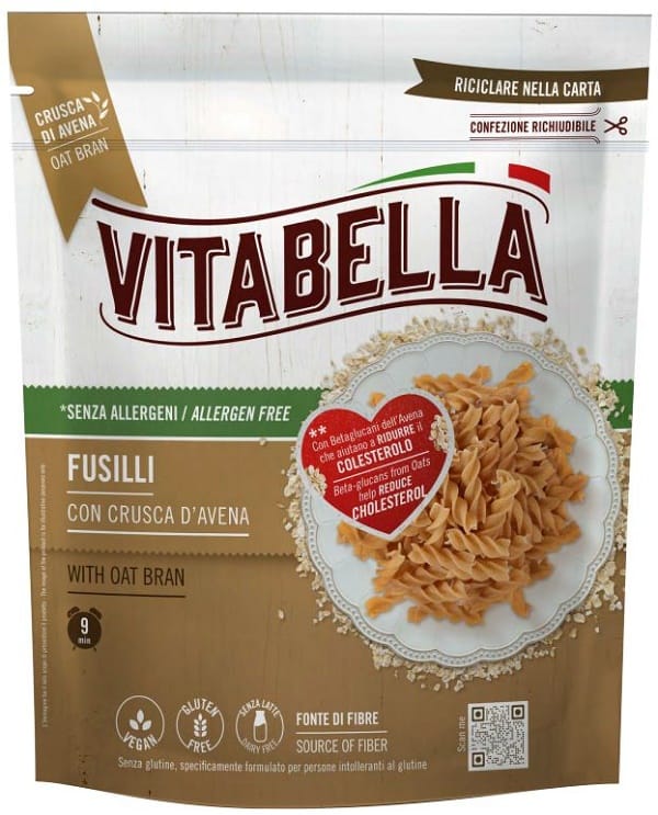 VITABELLA FUSILLI CRUSCA AVENA 250 G