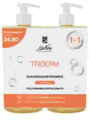 TRIDERM BIPACK OLIO DOCCIA DETERGENTE 750 ML offerta speciale