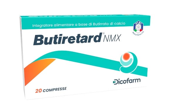 BUTIRETARD NMX 20 COMPRESSE SENZA GLUTINE NATURALMENTE PRIVO DI LATTOSIO