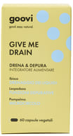 GOOVI GIVE ME DRAIN 60 CAPSULE VEGETALI SENZA GLUTINE NATURALMENTE PRIVO DI LATTOSIO