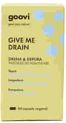 GOOVI GIVE ME DRAIN 60 CAPSULE VEGETALI SENZA GLUTINE NATURALMENTE PRIVO DI LATTOSIO