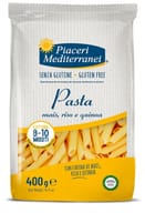 PIACERI MEDITERRANEI PASTA MAIS RISO E QUINOA PENNE RIGATE 400 G