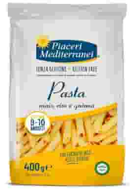 PIACERI MEDITERRANEI PASTA MAIS RISO E QUINOA PENNE RIGATE 400 G