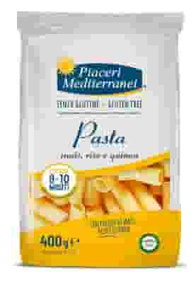 PIACERI MEDITERRANEI PASTA MAIS RISO E QUINOA RIGATONI 400 G