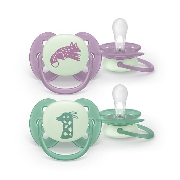 PHILIPS AVENT 2 SUCCHIETTI ULTRA SOFT NIGHT 6-18M CERBIATTO/VOLPE
