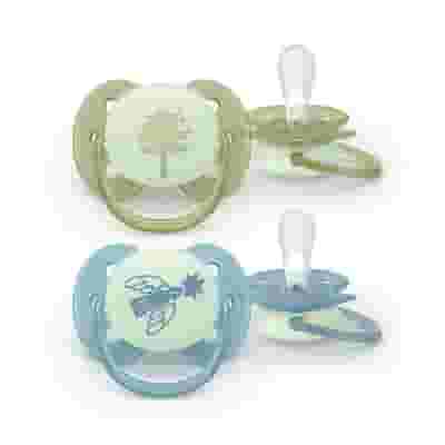 PHILIPS AVENT 2 SUCCHIETTI ULTRA SOFT NIGHT 18M+ ALBERO/UCCCELLO
