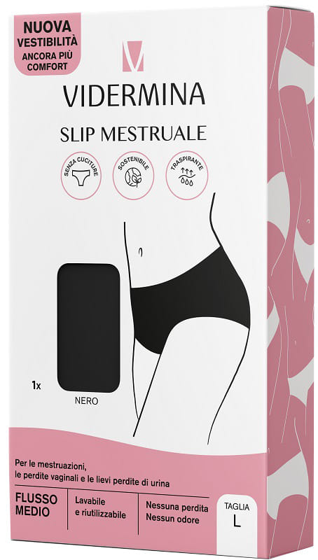VIDERMINA SLIP MESTRUALE S ALTO