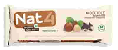 NAT4 BARRETTA CEREALMIX CON FIOCCHI D'AVENA E NOCCIOLE RICOPERTA DI CIOCCOLATO FONDENTE 40 G