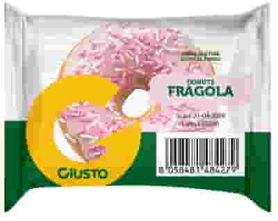 GIUSTO SENZA GLUTINE DONUTS FRAGOLA 35 G