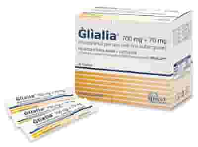 GLIALIA 700MG+70MG MICROGRANULI 30 BUSTINE