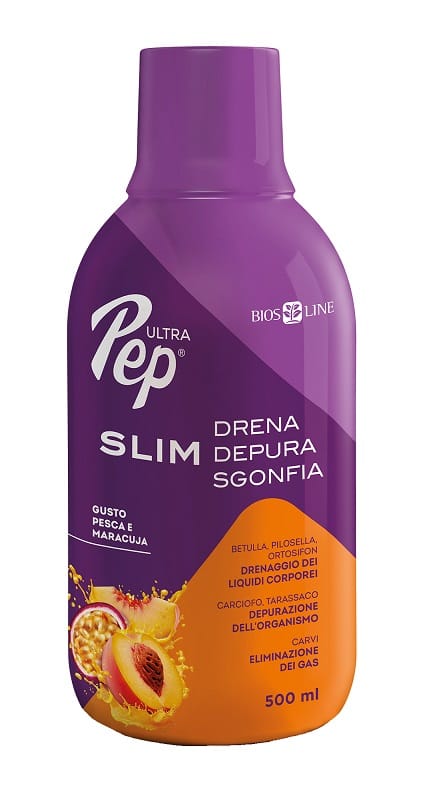 ULTRA PEP SLIM DRENA DEPURA SGONFIA PESCA E MARACUJA 500 ML