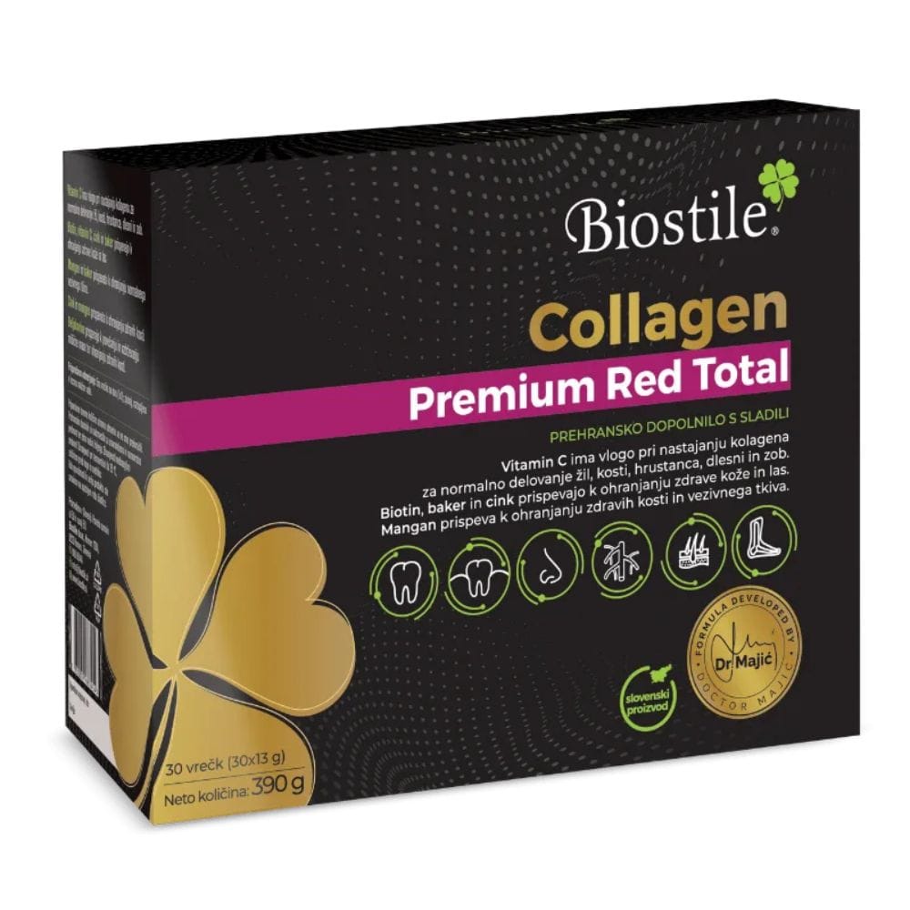Biostile Collagen Premium Red Total 30 Bustine Con Edulcorante