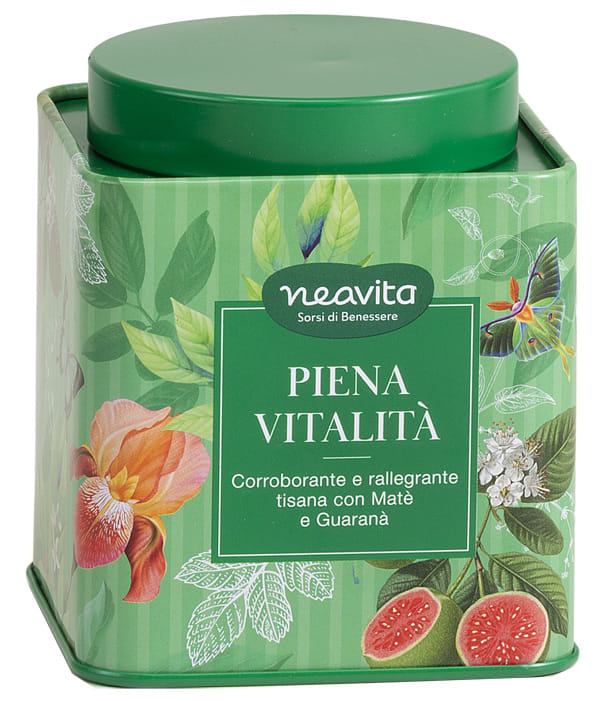 NEAVITA TISANA PIENA VITALITA' IN CADDY RITUALI BOTANICI 80 G