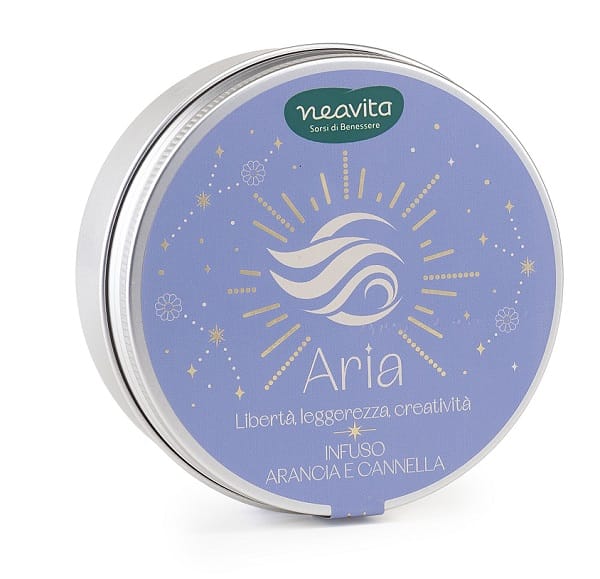 NEAVITA 5 FILTROSCRIGNO INFUSO ARANCIA E CANNELLA TISANA DELL'ARIA NATURE ELEMENTS 5 FILTRI X 3,5 G