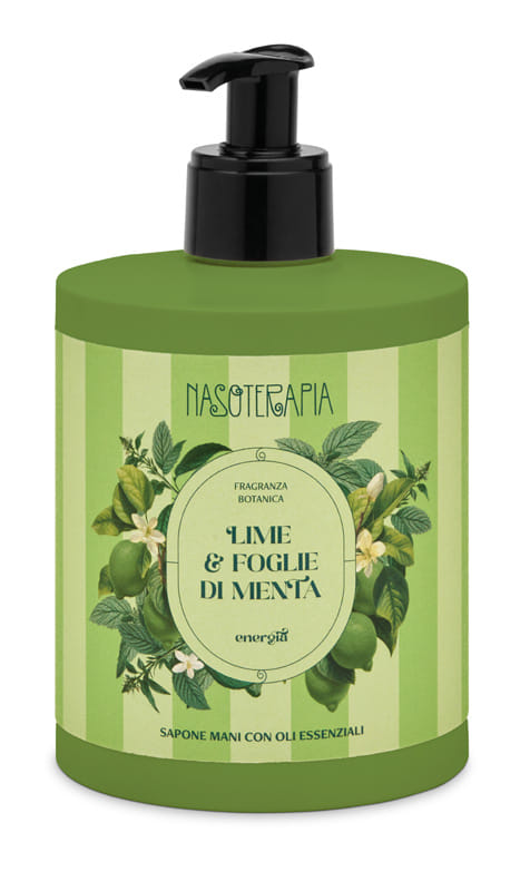 NASOTERAPIA SAPONE MANI LIME FOGLI DI MENTA 500 ML