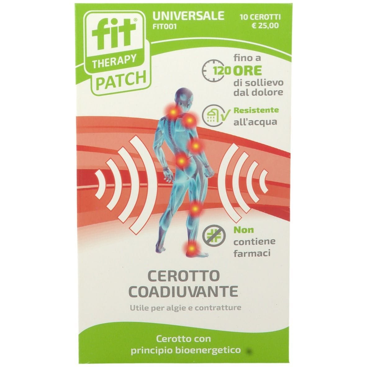 CEROTTO FIT THERAPY UNIVERSALE 10 PEZZI