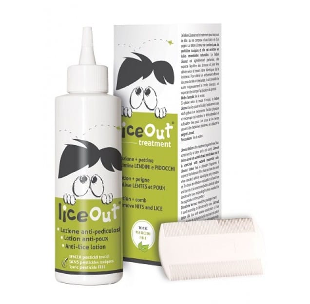 LICEOUT LOZIONE ANTIPEDICULOSI + PETTINE