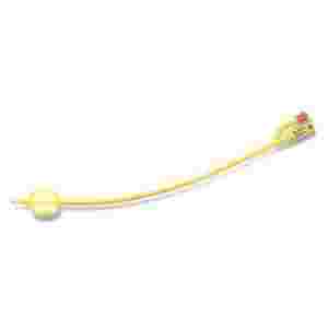 CATETERE FOLEY IN SILICONE 2 VIE DIAMETRO CH 18 PUNTA NELATON CON PALLONCINO 10 ML 1 PEZZO