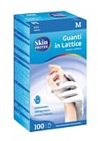GUANTO NON CHIRURGICO MONOUSO IN LATTICE CON AMIDO DI MAIS SKIN PROTEK AMBIDESTRO POLSINO SALVASTRAPPO MISURA MEDIUM