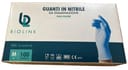 GUANTO MONOUSO BL-GUNIT IN NITRILE BLU NON STERILE SENZA POLVERE CON BORDO AMBIDESTRO MISURA MEDIUM 100 PEZZI