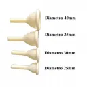 CATETERE ESTERNO PER UOMO SECURDRAIN VIA' PENILAT DIAMETRO 35 MM+STRISCIA BI-ADESIVA GUAINA COLORE BIANCO/GIALLO 30 PEZZI