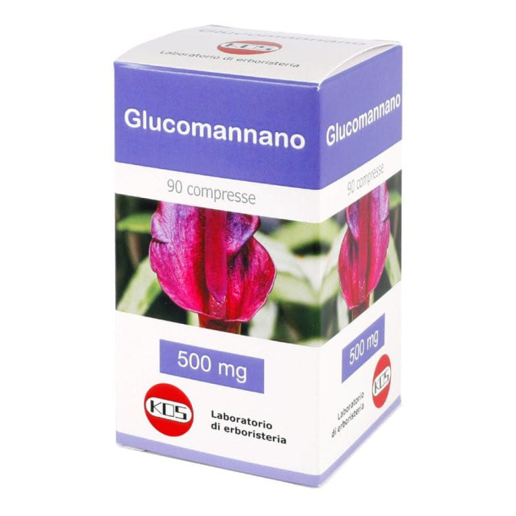 GLUCOMANNANO 90 COMPRESSE 500 MG