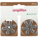AMPLIFON PILA 312 MERCURY FREE 12 PEZZI