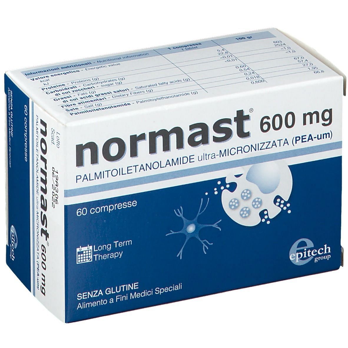 Normast 600 Mg 60 Compresse