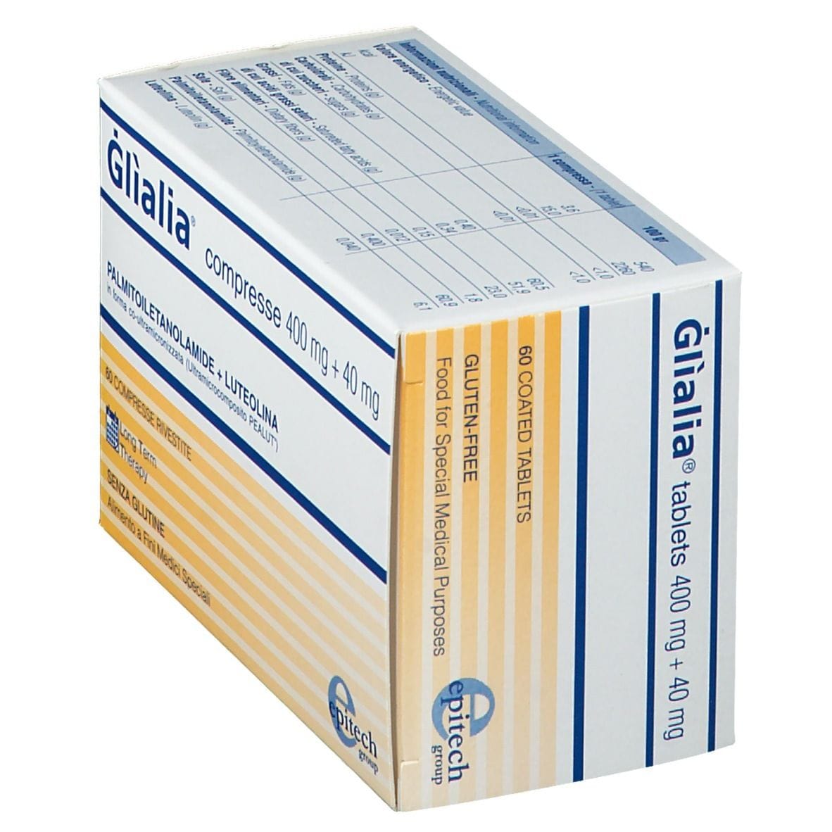 GLIALIA 400 MG + 40 MG 60 COMPRESSE