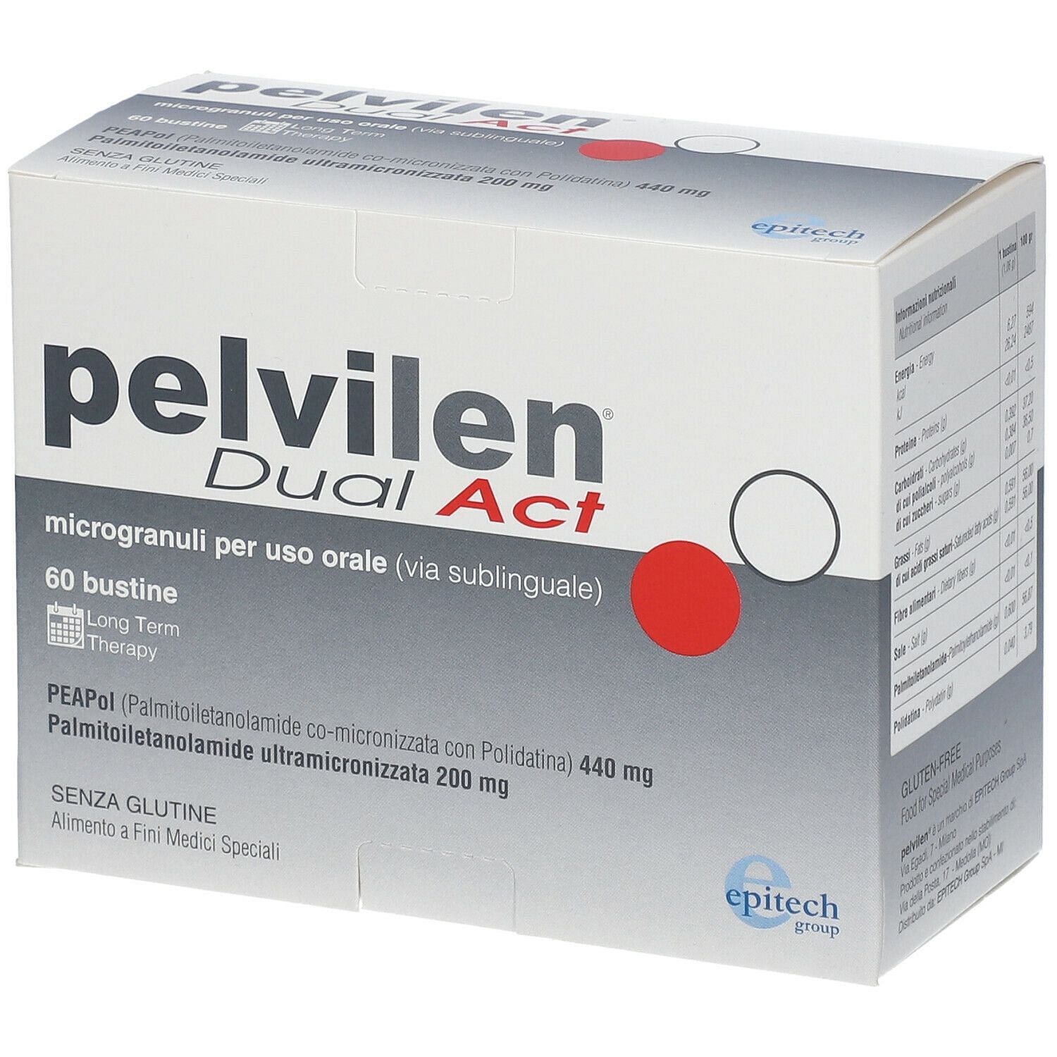 Pelvilen Dual Act 60 Bustine