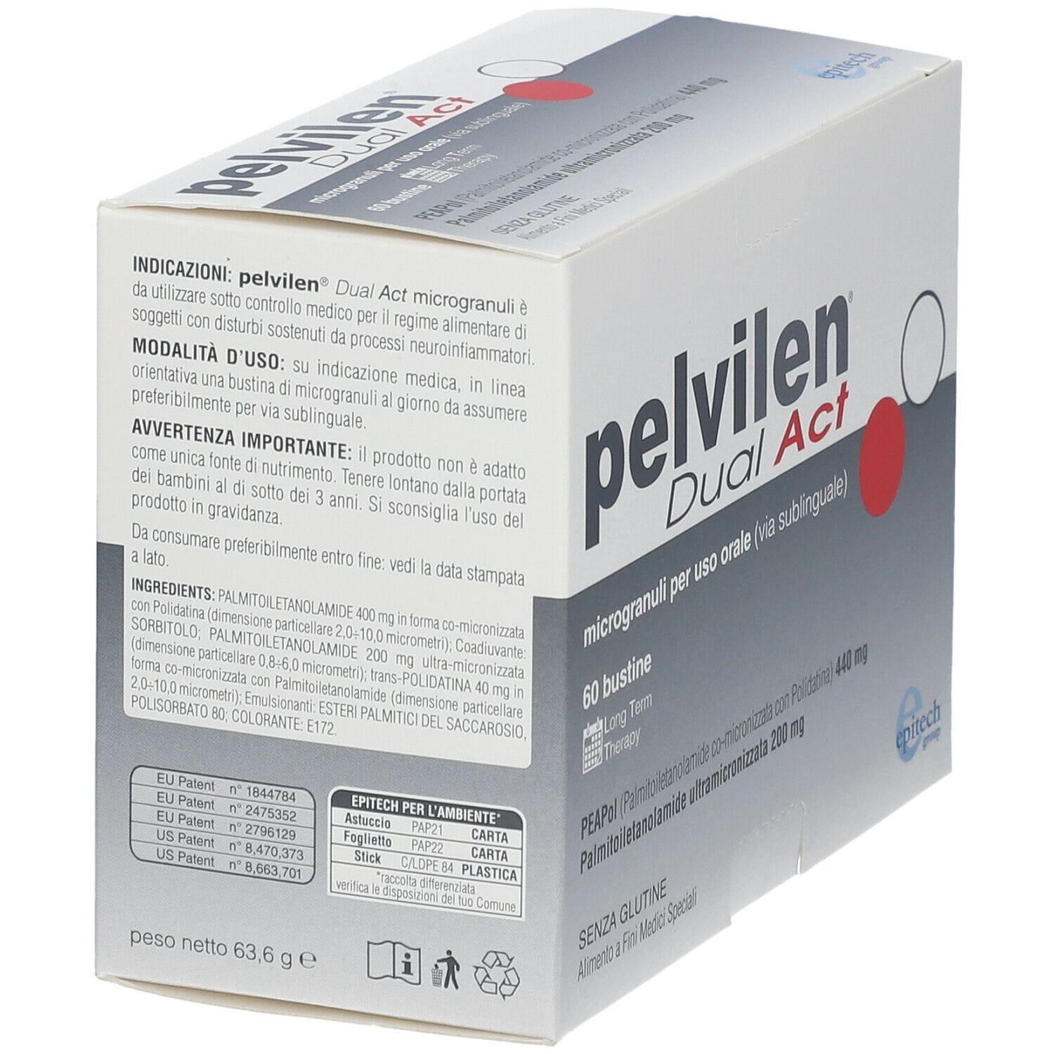 PELVILEN DUAL ACT 60 BUSTINE
