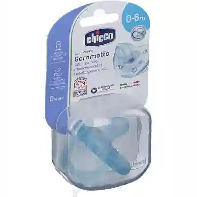 CHICCO GOMMOTTO IN SILICONE BOY 0-6 MESI 1 PEZZO